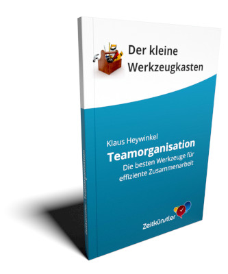 Abbildung des Buchs Teamorganisation